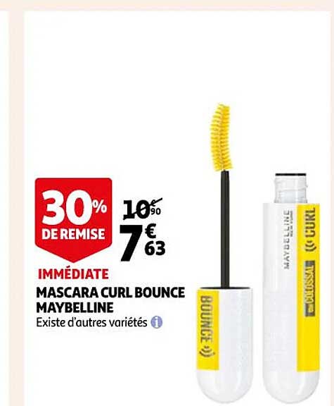 mascara curl bounce maybelline