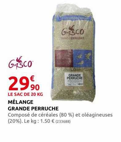 mélange grande perruche