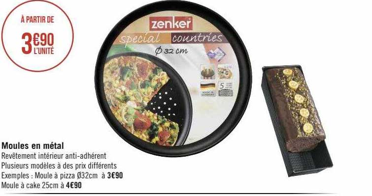 Moules En Métal Zenker