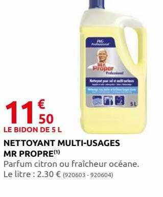 nettoyant multi-usages mr propre