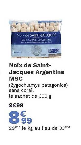 noix de saint-jacques argentine msc