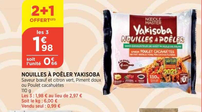 nouilles à poêler yakisoba