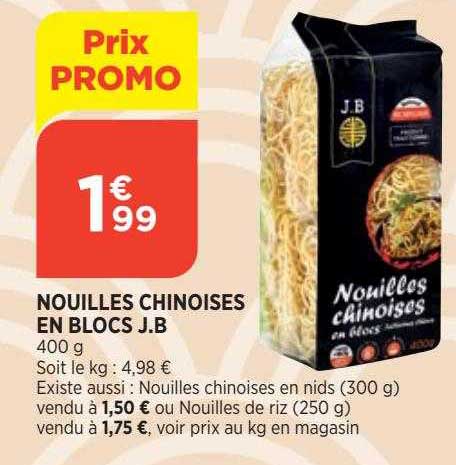 nouilles chinoises en blocs j.b.