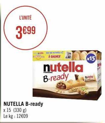 Nutella B-ready
