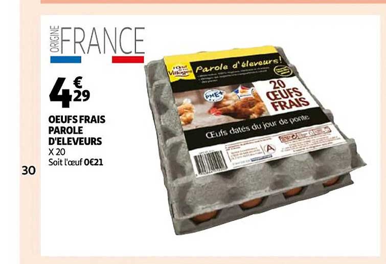 œufs frais parole d'éleveurs