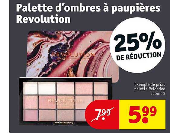 Palette D'ombres à Paupières Revolution