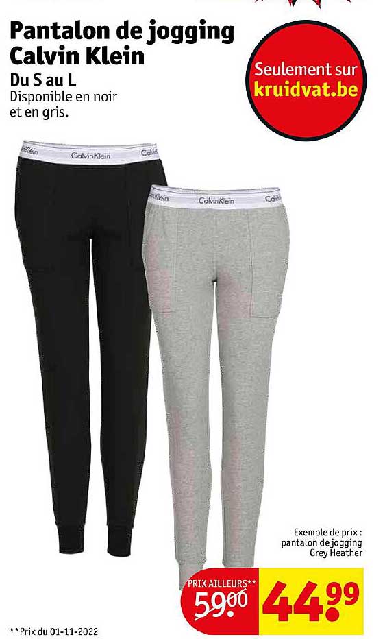 pantalon de jogging calvin klein