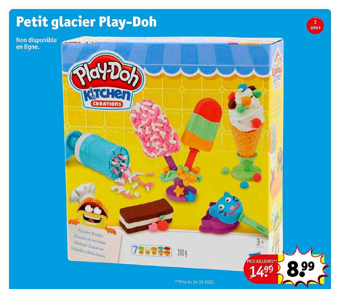 petit glacier play-doh