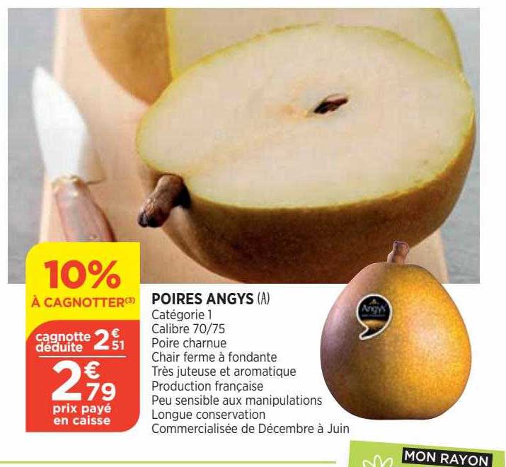 Poires Angys