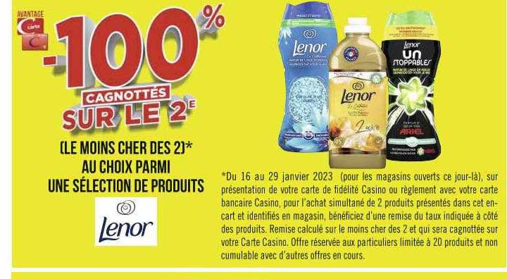 Produits Lenor