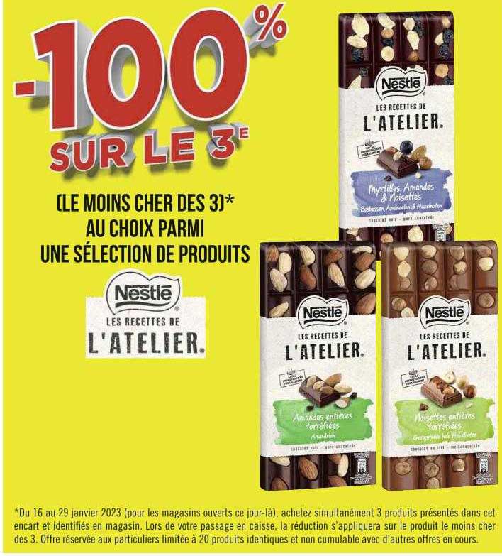 produits nestlé les recettes de l'atelier