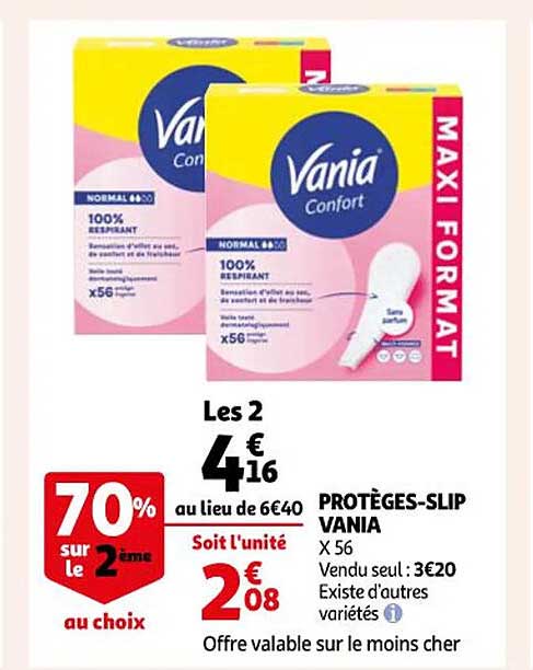 protège-slip vania
