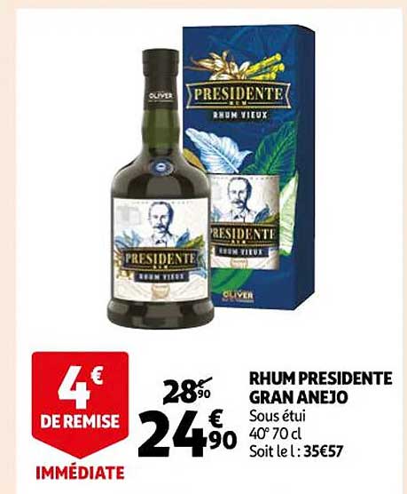 Rhum Présidente Gran Anejo