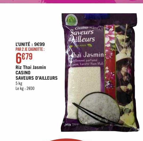 riz thai jasmin casino saveurs d'ailleurs