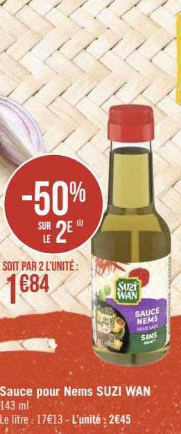 sauce pour nems suzi wan