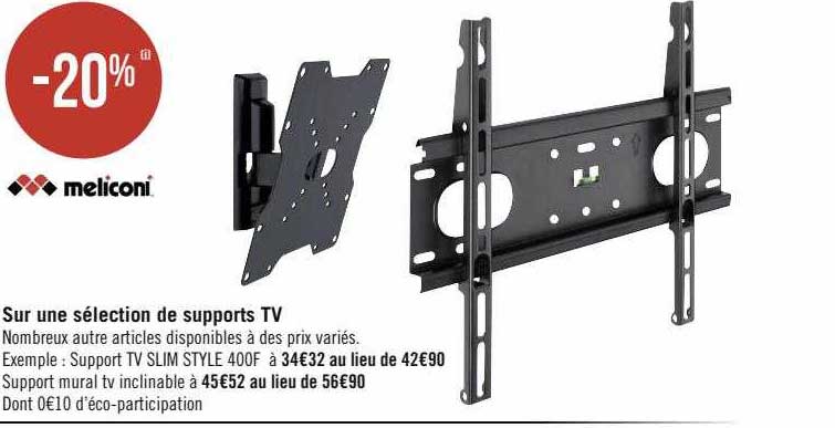Sélection De Supports Tv Meliconi
