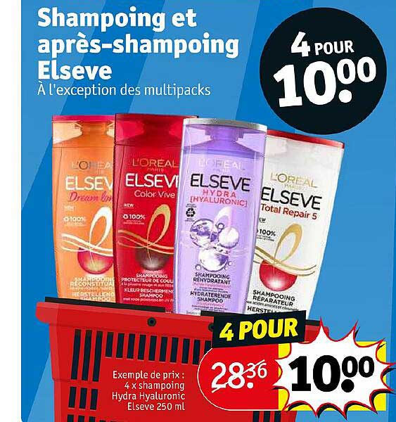 Shampoing Et Après-shampoing Elsève