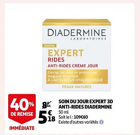 soin du jour expert 3d anti-rides diadermine