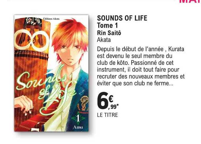 sound of life tome 4 - rin saitô