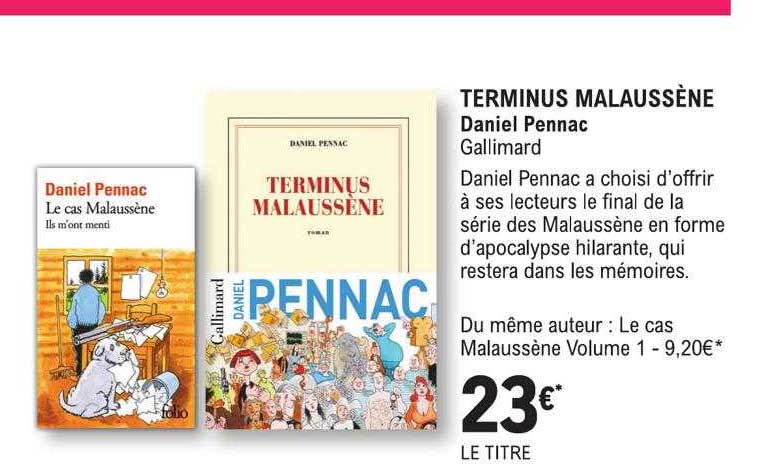 terminus malaussène - daniel pennac