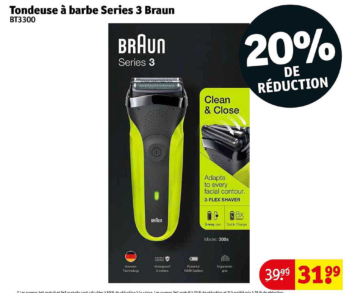 tondeuse à barbe series 3 braun
