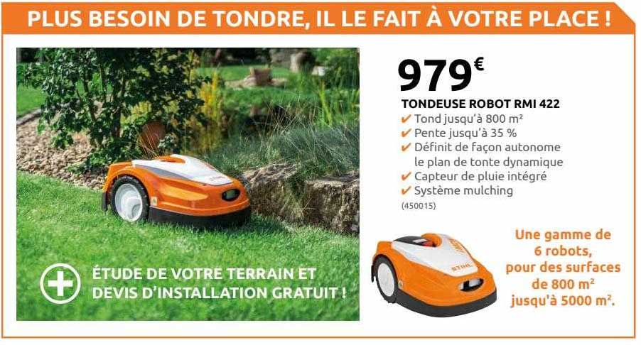 tondeuse robot rmi 422