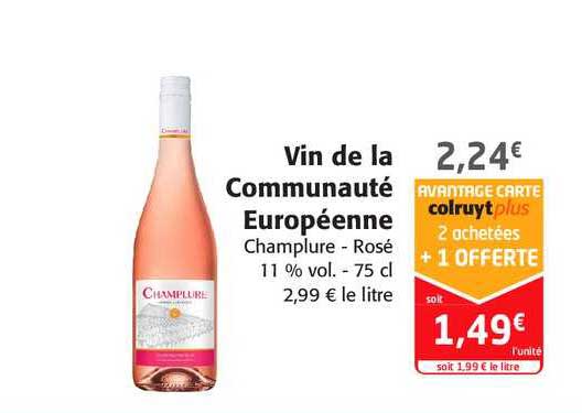 vin de la communauté européenne