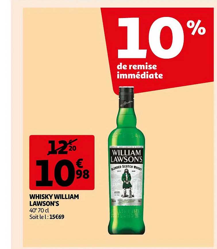 whisky william lawson's