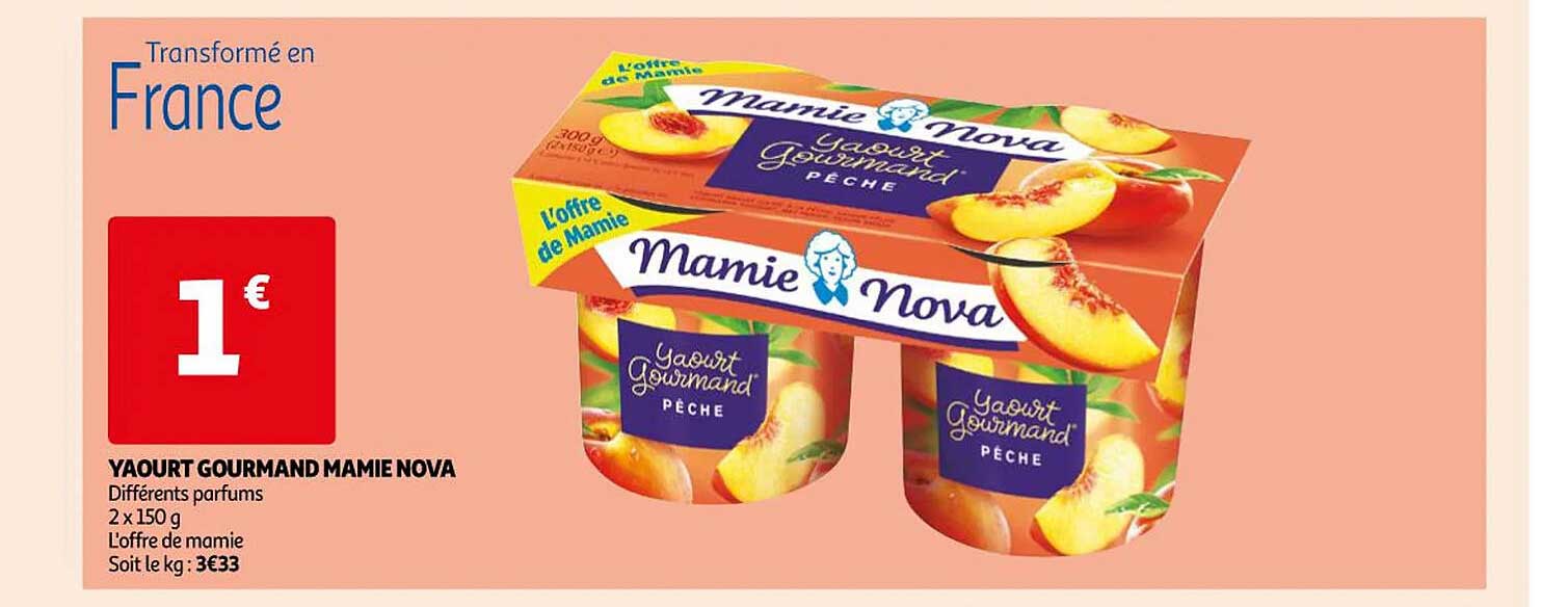 Yaourt Gourmand Mamie Nova