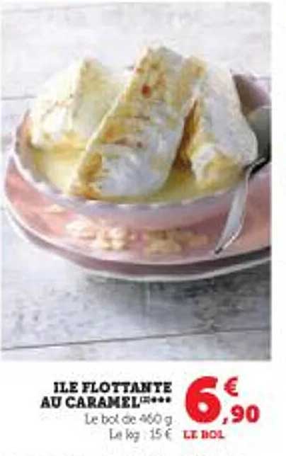 île flottante au caramel