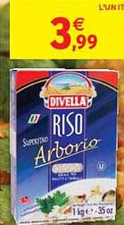 arborio divella riso