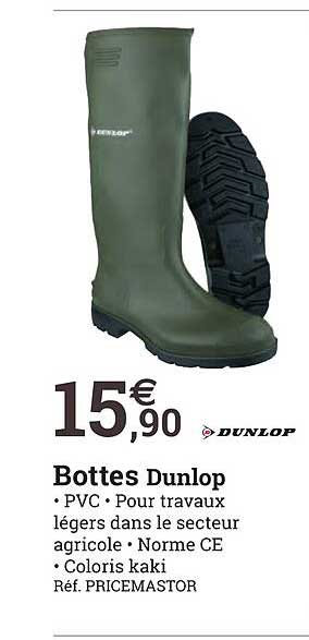 Bottes Dunlop