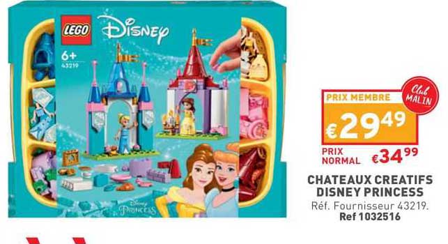 châteaux créatifs disney princess