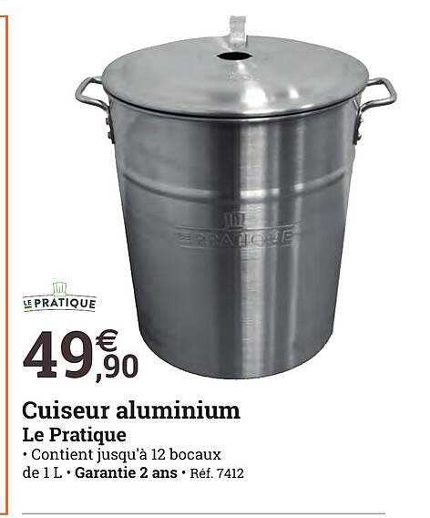Cuiseur Aluminium Le Pratique