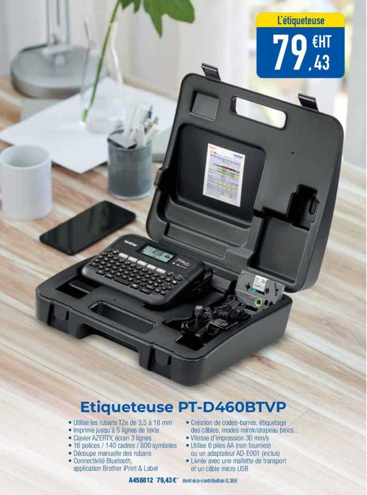 étiqueteuse Pt-d460btvp