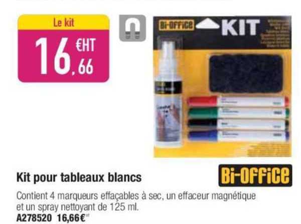 kip pout tableaux blancs bi-office