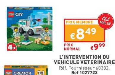L'intervention Du Véhicule Vétérinaire Lego City