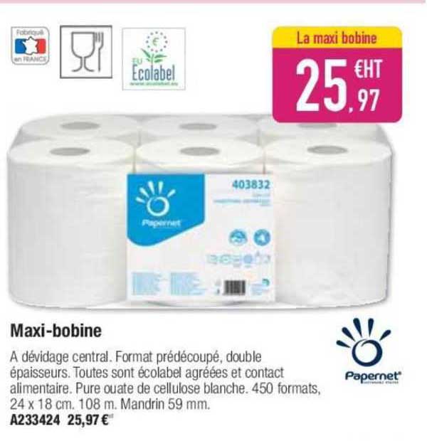 maxi-bobine papernet