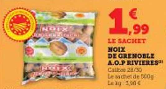 noix de grenoble a.o.p. rivières
