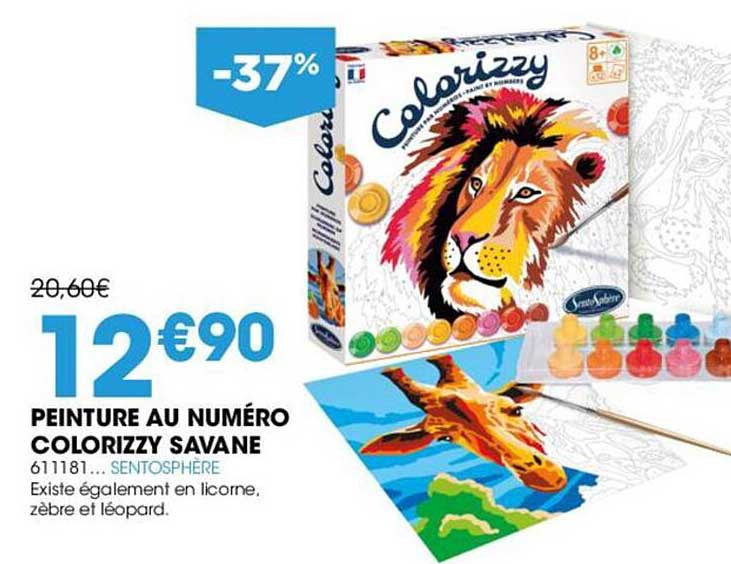 Peinture Au Numéro Colorizzy Savane