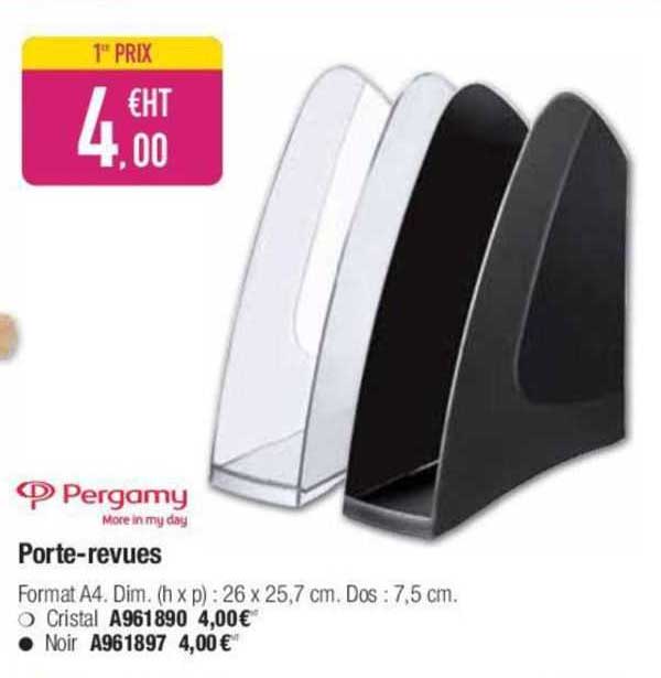 Porte-revues Pergamy