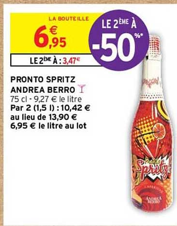 pronto spritz andrea berro