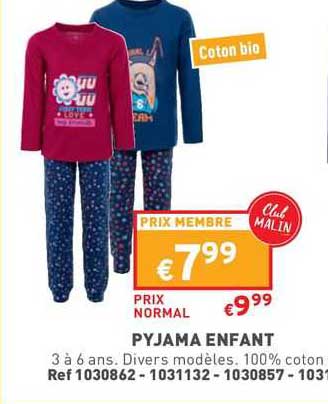 Pyjama Enfant