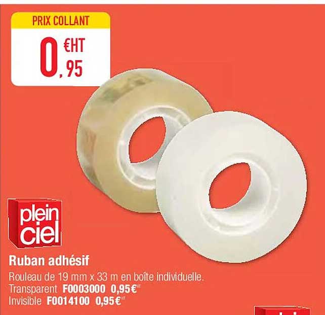 Ruban Adhésif Plein Ciel