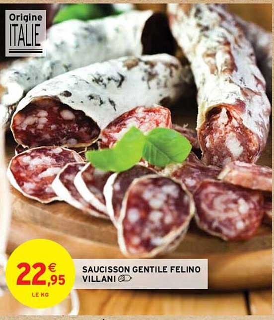 saucisson gentile felino villani