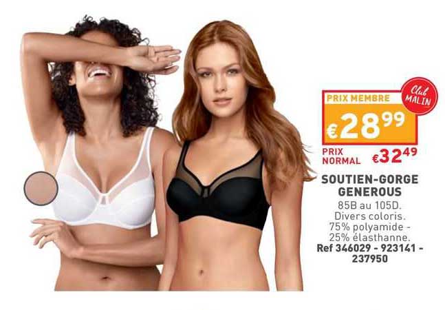soutien-gorge generous