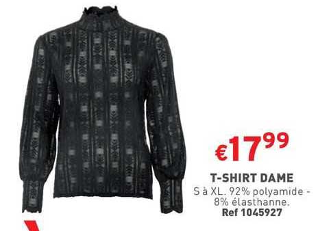 t-shirt dame