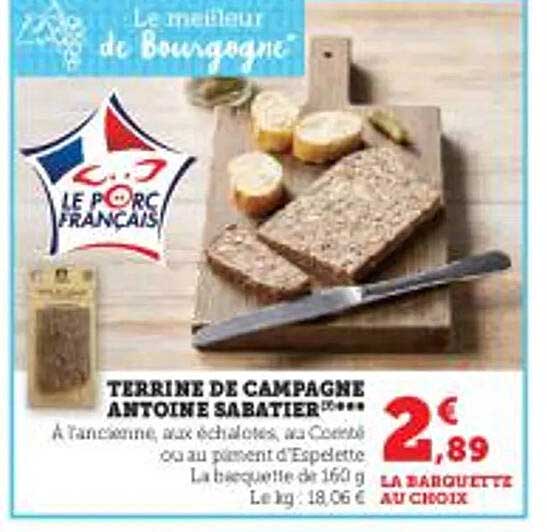 terrine de campagne antoine sabatier