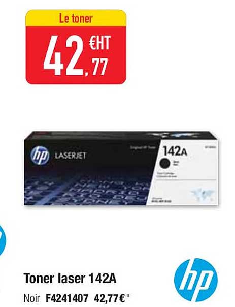 toner laser 142a hp