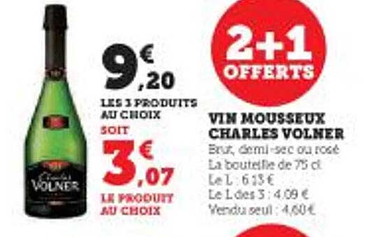 vin mousseux charles volner